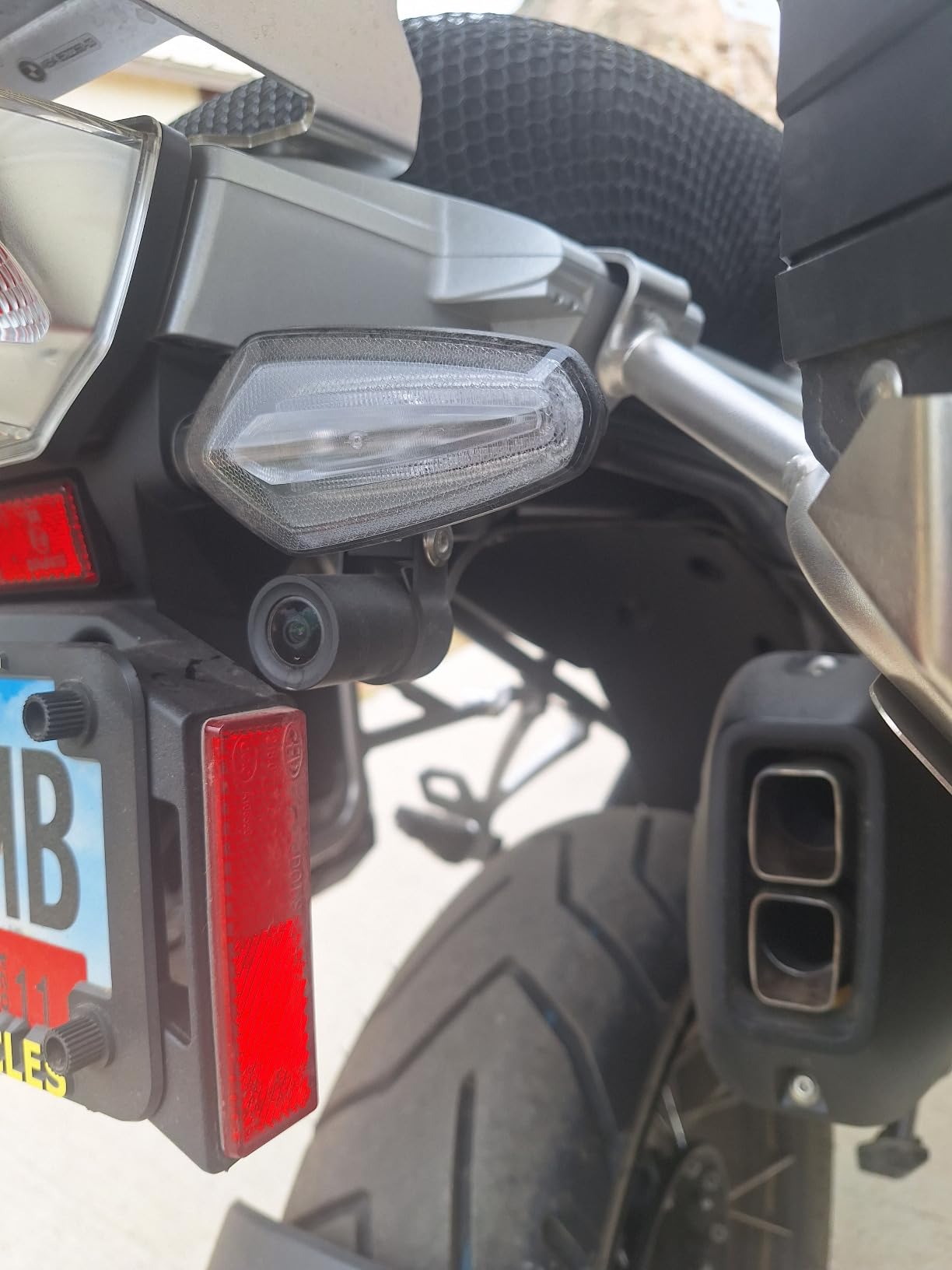 INNOVV K6 Motorcycle Dash Cam Dual Channel QHD 2K+1080P, IP67 Waterproof Mini Motocam with Wi-Fi, 120 Golden Angel, G-Sensor Detection, Support 256GB(SD Card not Included) customer photo 1