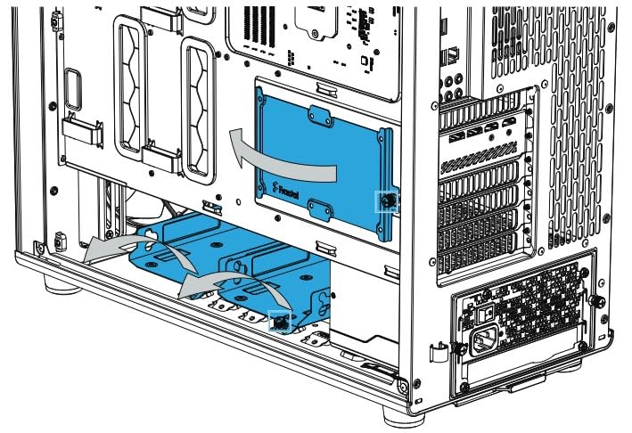 Fractal Design North XL Charcoal Black - Full Tower PC Case with High Airflow Wood Front Design customer photo 2