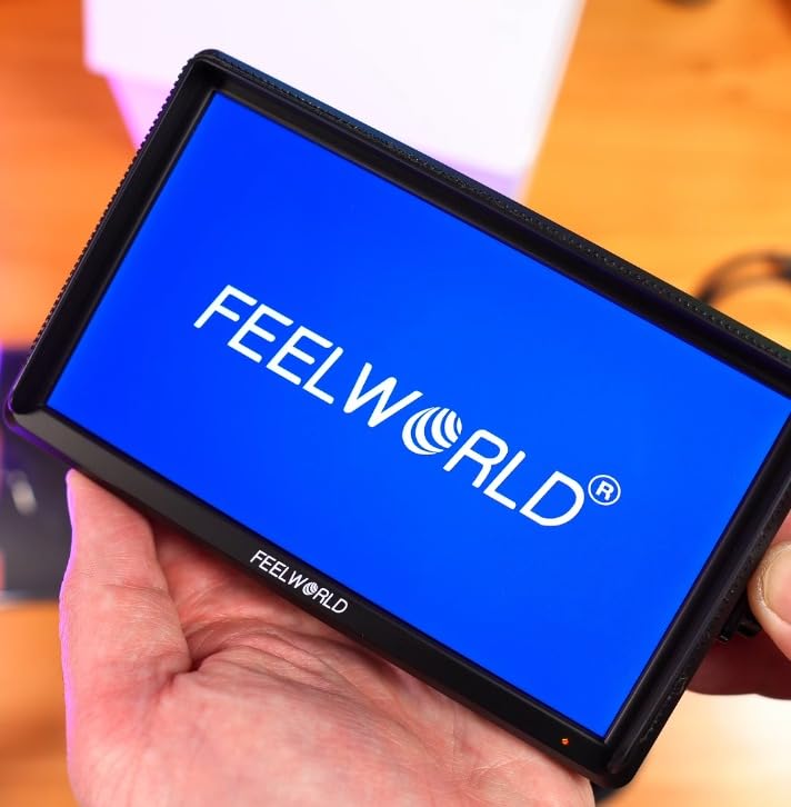 FEELWORLD S55 V3 6 Inch 500nit On Camera DSLR Field Monitor 4K HDMI Input Output 3D LUT Waveform Focus Assist, See Clearly, No More Guessing for Video Shooting Vlogging with F550 Battery and Bag customer photo 1