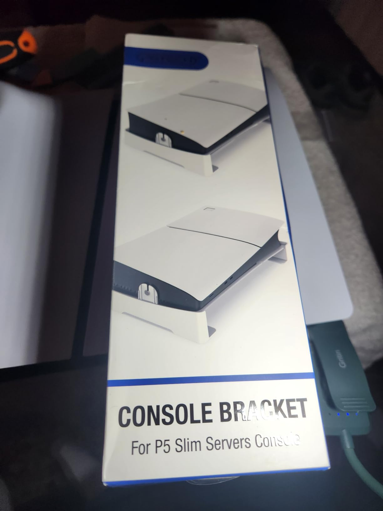 Mcbazel Horizontal Stand for PS5 Pro, Durable Base for PS5 Slim/Pro, Space-Saving Design with Secure & Sleek Appearance customer photo 1