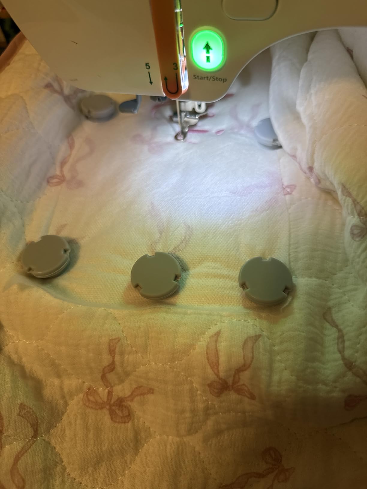 MagnaHoop Embroidery Hoops for Brother SE600 PE550D SE700 PE535 SE400 PE525 SE540D PE500 SE625 SE425 Innovis Babylock Brother Embroidery Machine Hoop (3in1 Set) customer photo 1