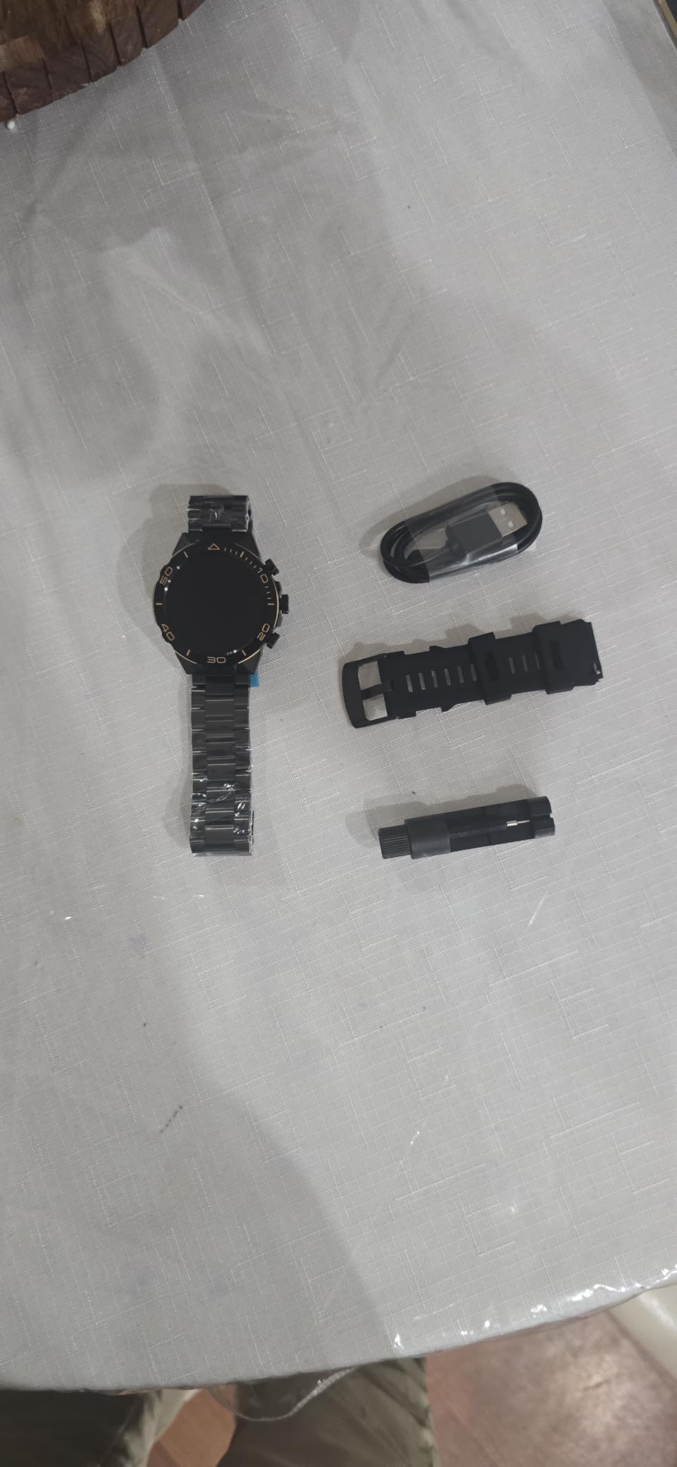Smart Watch for Men Answer/Make Call for Android iPhone, 1.43