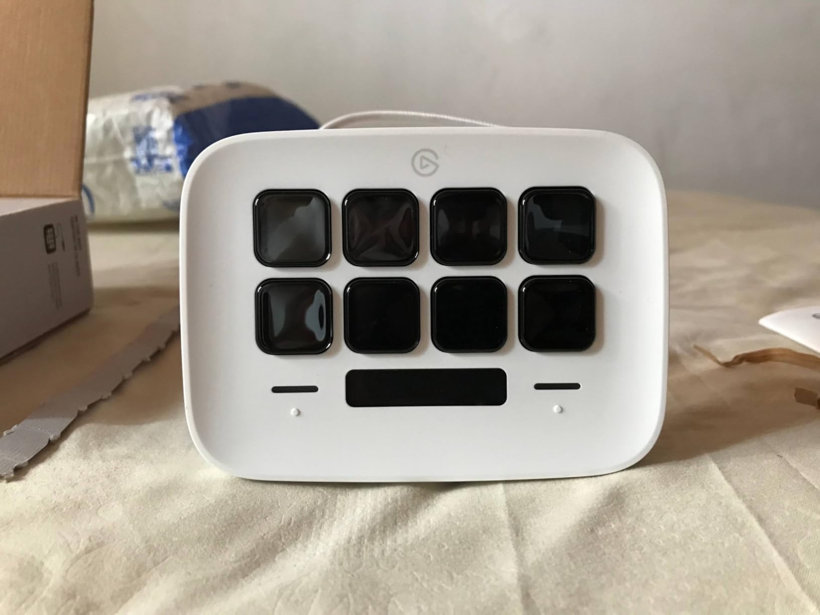 Stream Deck Neo - 8 Customizable Keys, 2 Touch Points, Speed Through Tasks & Workflows - Control Word, Excel, PowerPoint, Teams, Zoom, Spotify and more, Drag-'n-Drop Setup - Works with Mac & PC customer photo 1