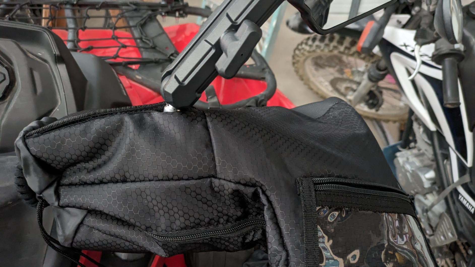 MYDAYS ATV Gloves, Motorcycle Handlebar Mittens with Touch-Friendly Bag customer photo 2