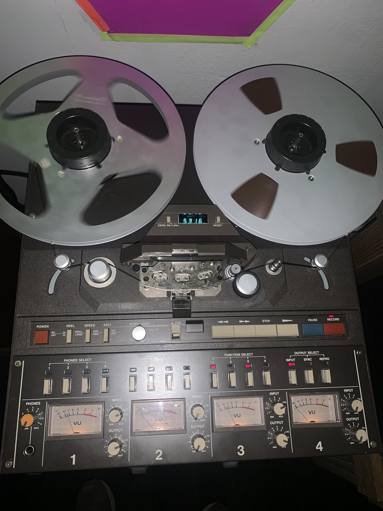 RTM Studio Master Recording SM 911 1/4 inch - Reel to Reel Magnetic Tape for Audio Recording - 1200 ft Trident Plastic Reel - 7 inch Diameter customer photo 1