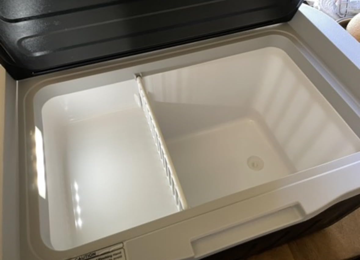 EUHOMY 12 Volt Refrigerator, 22QT(21L) 12V Cooler, Compressor Electric Cooler -4℉~68℉, 12V Fridge 12/24V DC 100-240V AC, Portable Freezer for Camping, Travel, Truck, Home customer photo 2