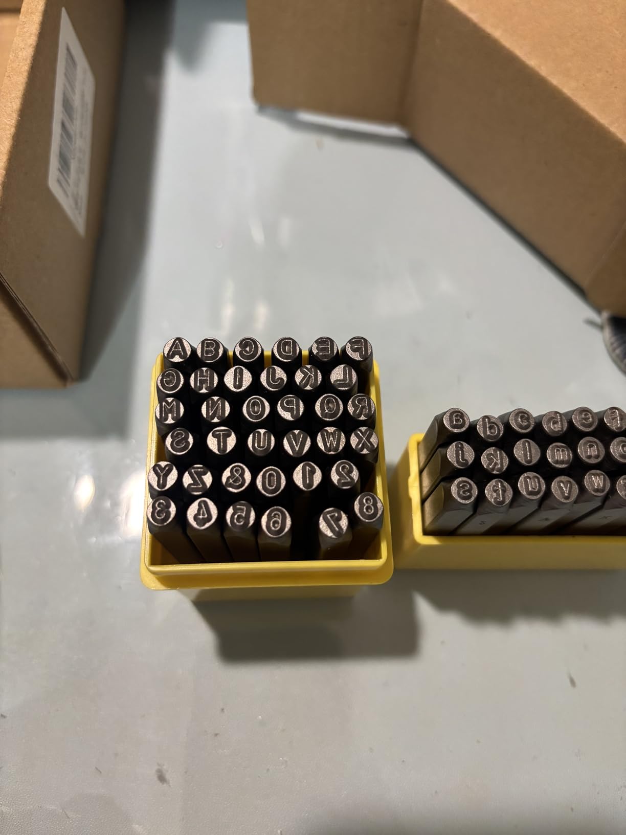 76Pcs Metal Stamping Kit, 1/4