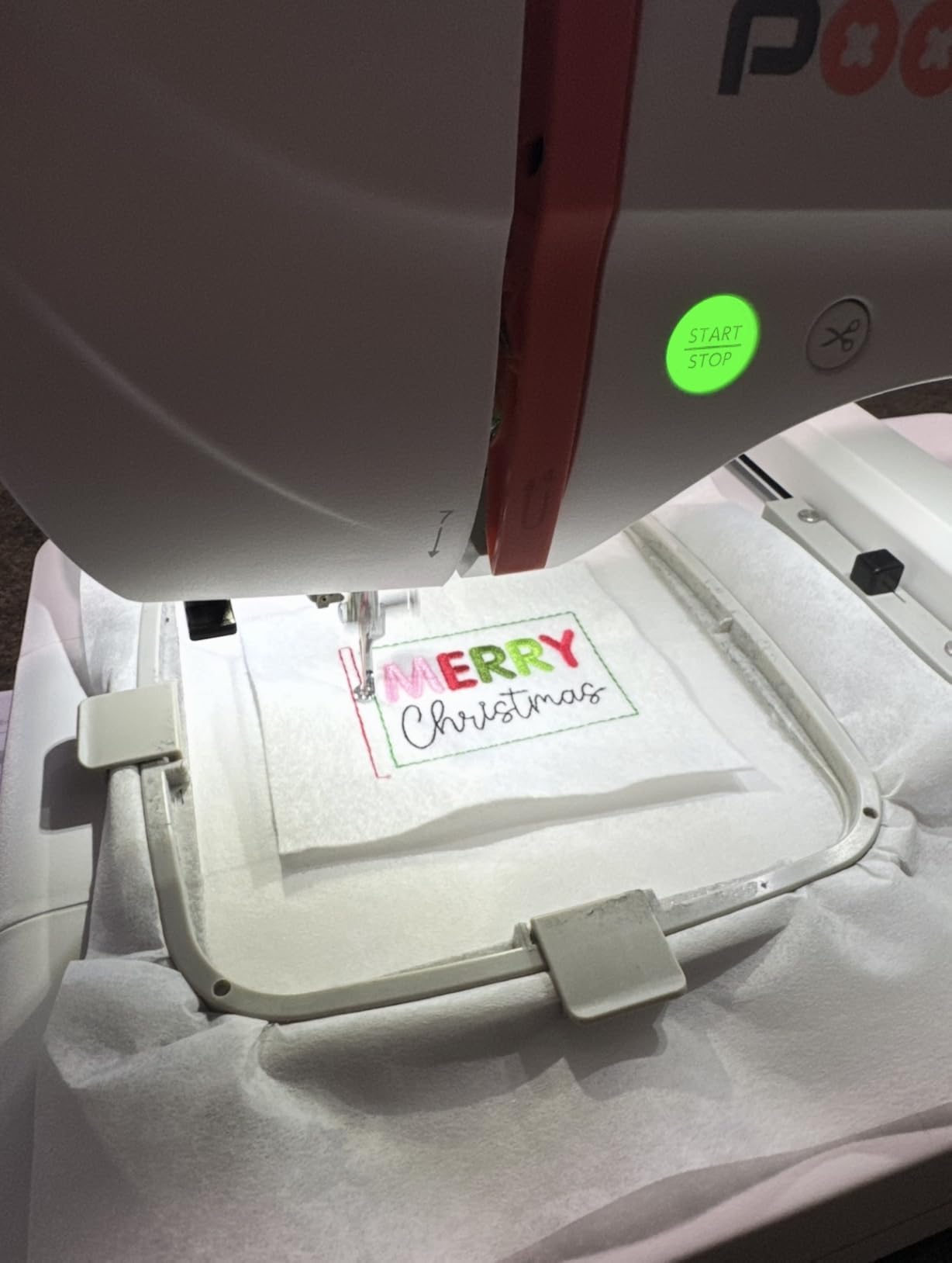 PooLin EOC06 Embroidery Machine, 11