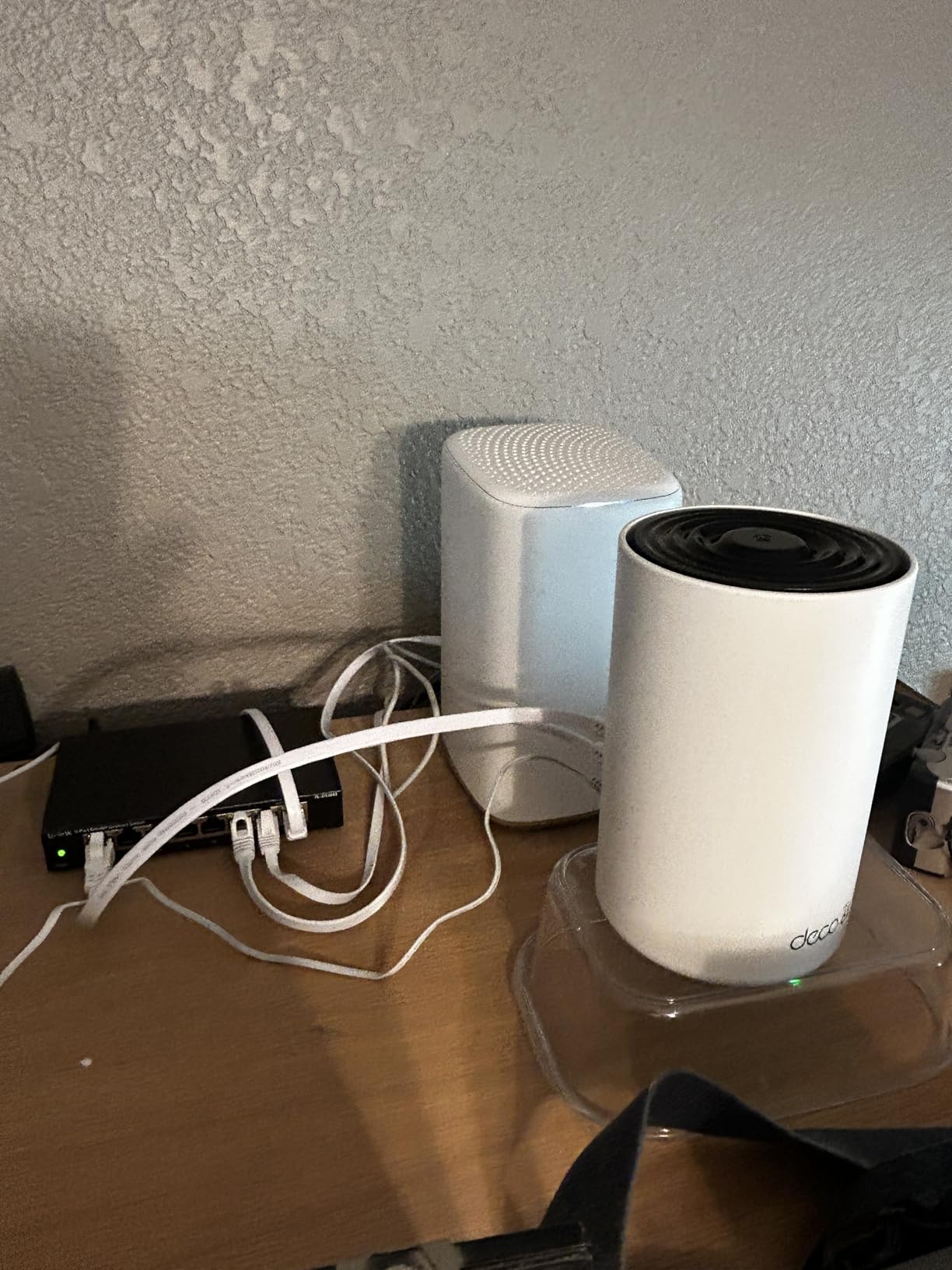 TP-Link Deco XE70 Pro AXE4900 Tri-Band WiFi 6E Mesh WiFi System - 2.5G WAN/LAN Ports, 4.9 Gbps Wi-Fi, 7,200 Sq. Ft Coverage, Connect up to 200 Devices, 6 GHz Band, 3-Pack customer photo 1