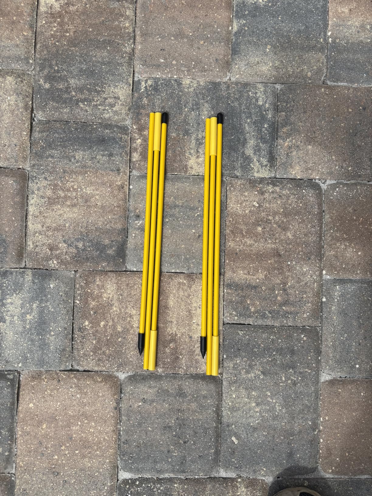 FINGER TEN Golf Alignment Sticks Rods Swing Trainer Tools 43 Inch 2 Or 3 Pack, Fits in Golf Bag Tour Stickers Practice Training Aid customer photo 1
