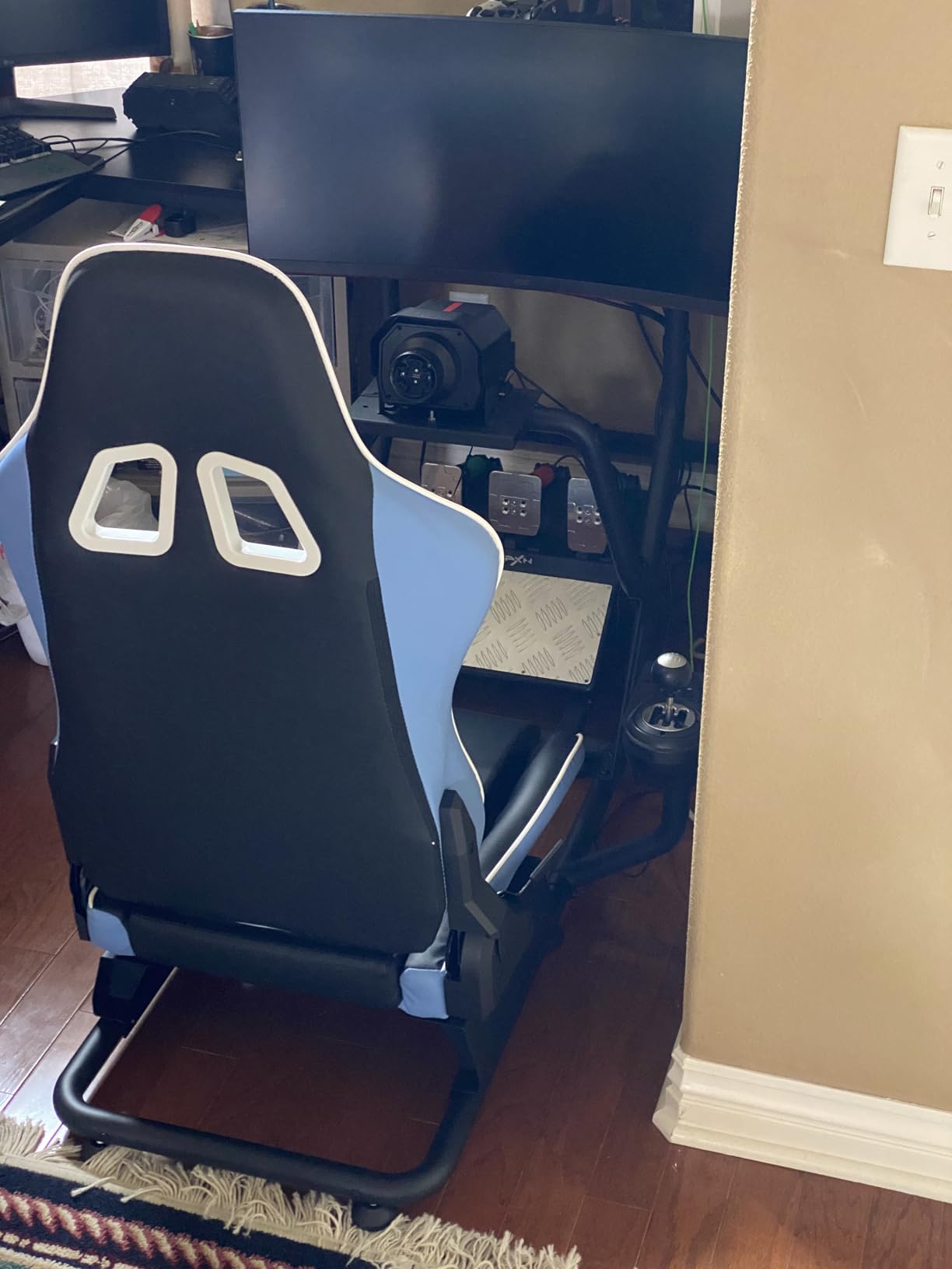 ARES WING Racing Simulator Cockpit with Seat, Formula and GT Sim Racing Cockpit Compatible with Fanatec, Thrustmaster, Logitech, Moza Racing Games on PS5, PS4, Xbox and PC customer photo 2