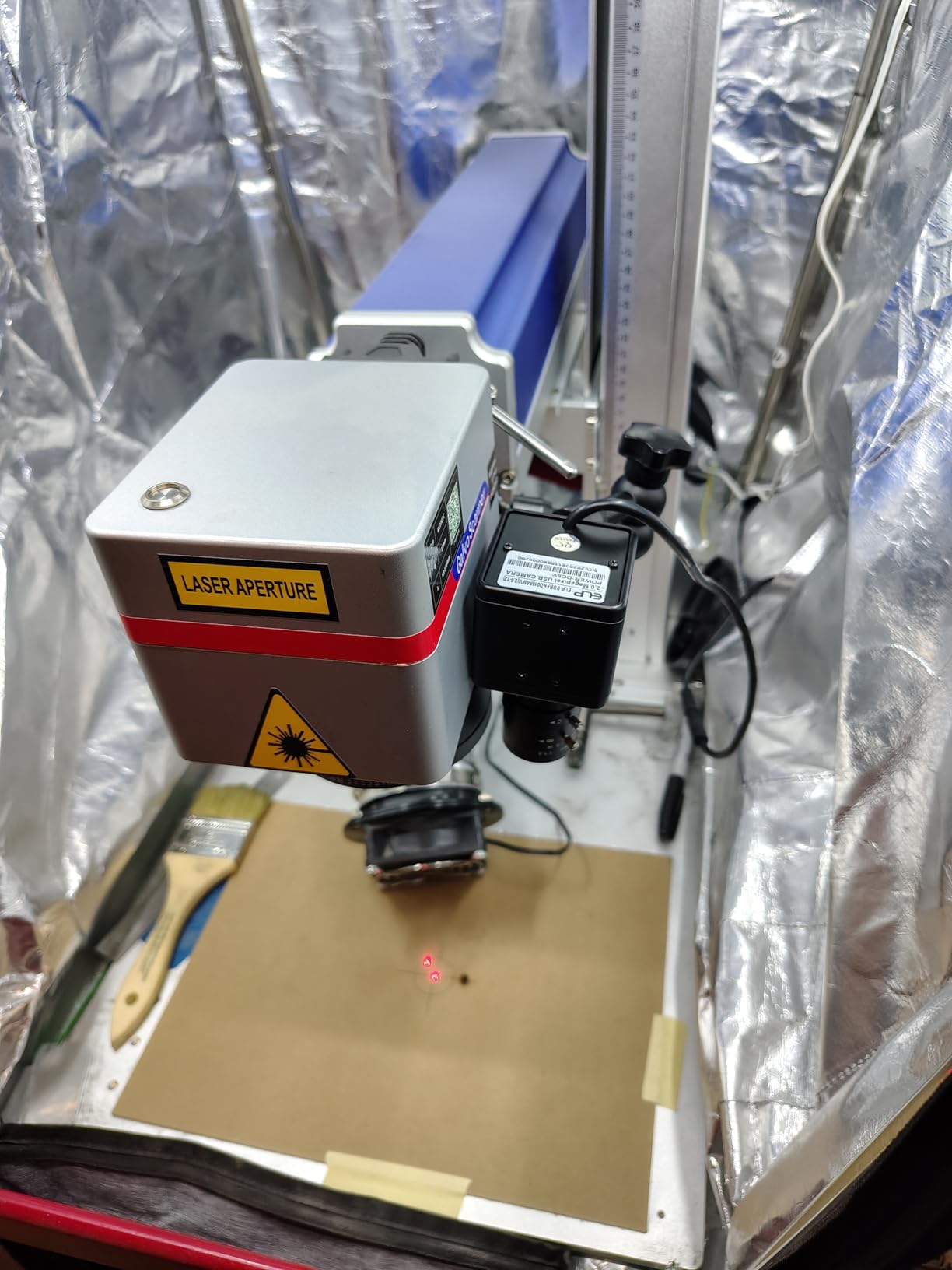 Multifunctional 3D Printer Enclosure w/Adjustable Ventilation Kit Eliminate Odors Tent Cover Compatible with Anycubic Photon Mono, Elegoo Saturn/Mars 3/4 & Creality Halot Series Resin 3D Printer customer photo 2
