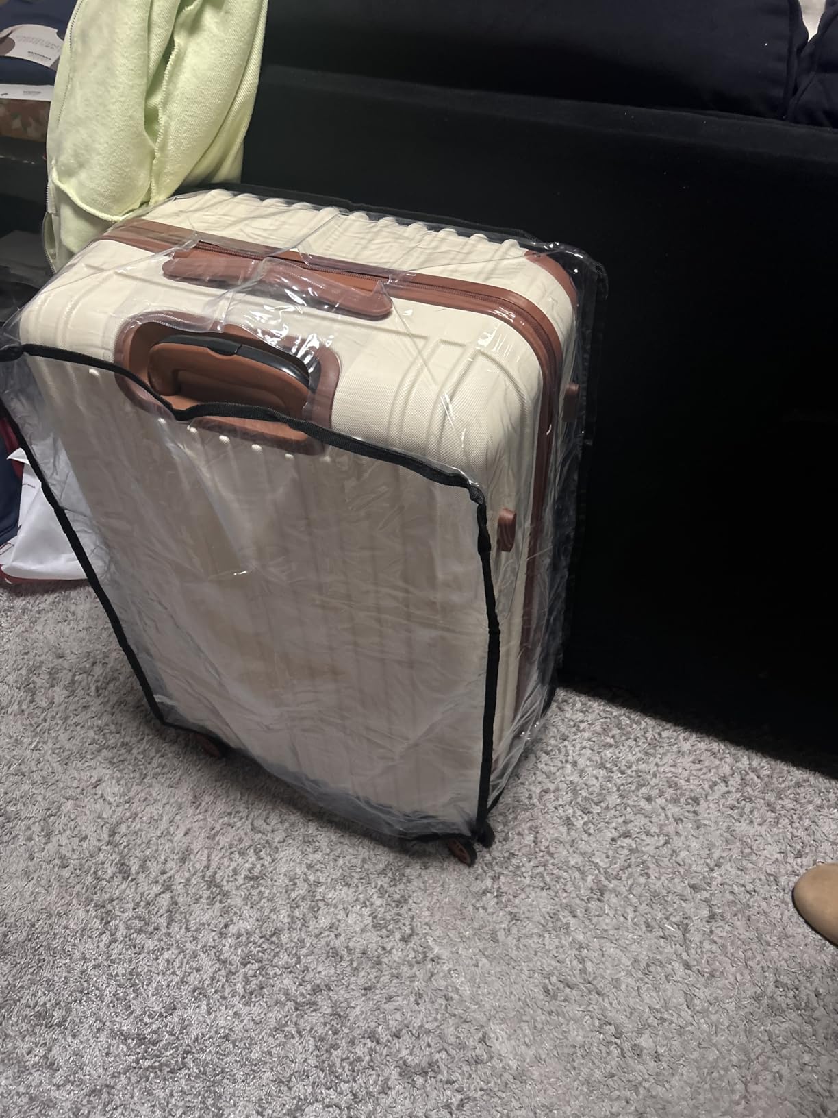 Luggage Sets 5 Piece Suitcases with Wheels, Suitcase Set ABS Hard Case Luggage with TSA Lock Spinner Wheels Durable Travel Luggage customer photo 2