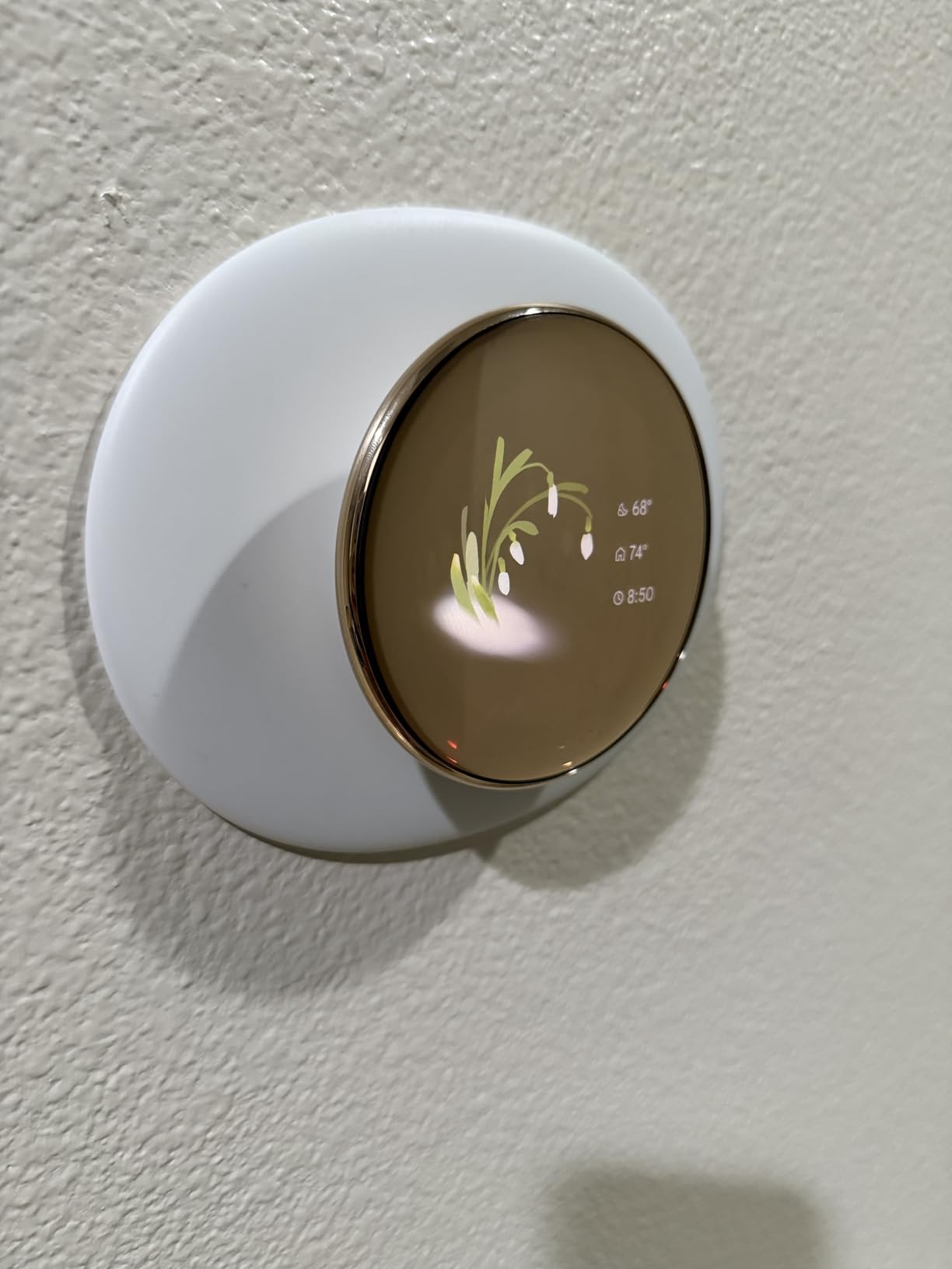 Google Nest Learning Thermostat (4th Gen) + Nest Temperature Sensor (2nd Gen) - Obsidian customer photo 1