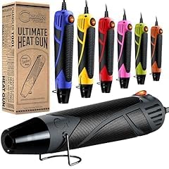 Heat Gun for Crafting, Mini Dual Temp Hot Air Gun Tool for Epoxy Resin, Shrink Wrapping, Vinyl Wrap, Embossing, Electronics, Candle Making, Sublimation, Phone Repair & DIY customer photo 1