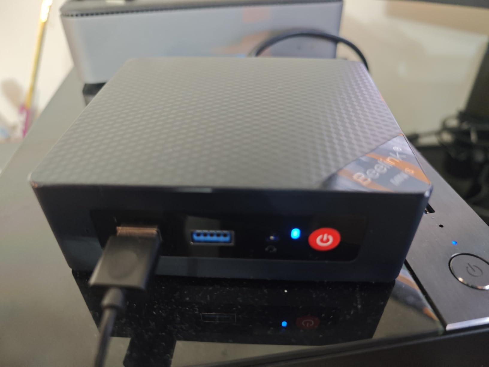 Beelink Mini S12 Pro Mini PC, Intel 12th N95(Up to 3.4GHz) 8GB DDR4 256GB SSD, Mini Desktop Computer 4K Dual HDMI Display, 2.5G LAN/WiFi5/USB3.2, WOL for Home Office customer photo 2