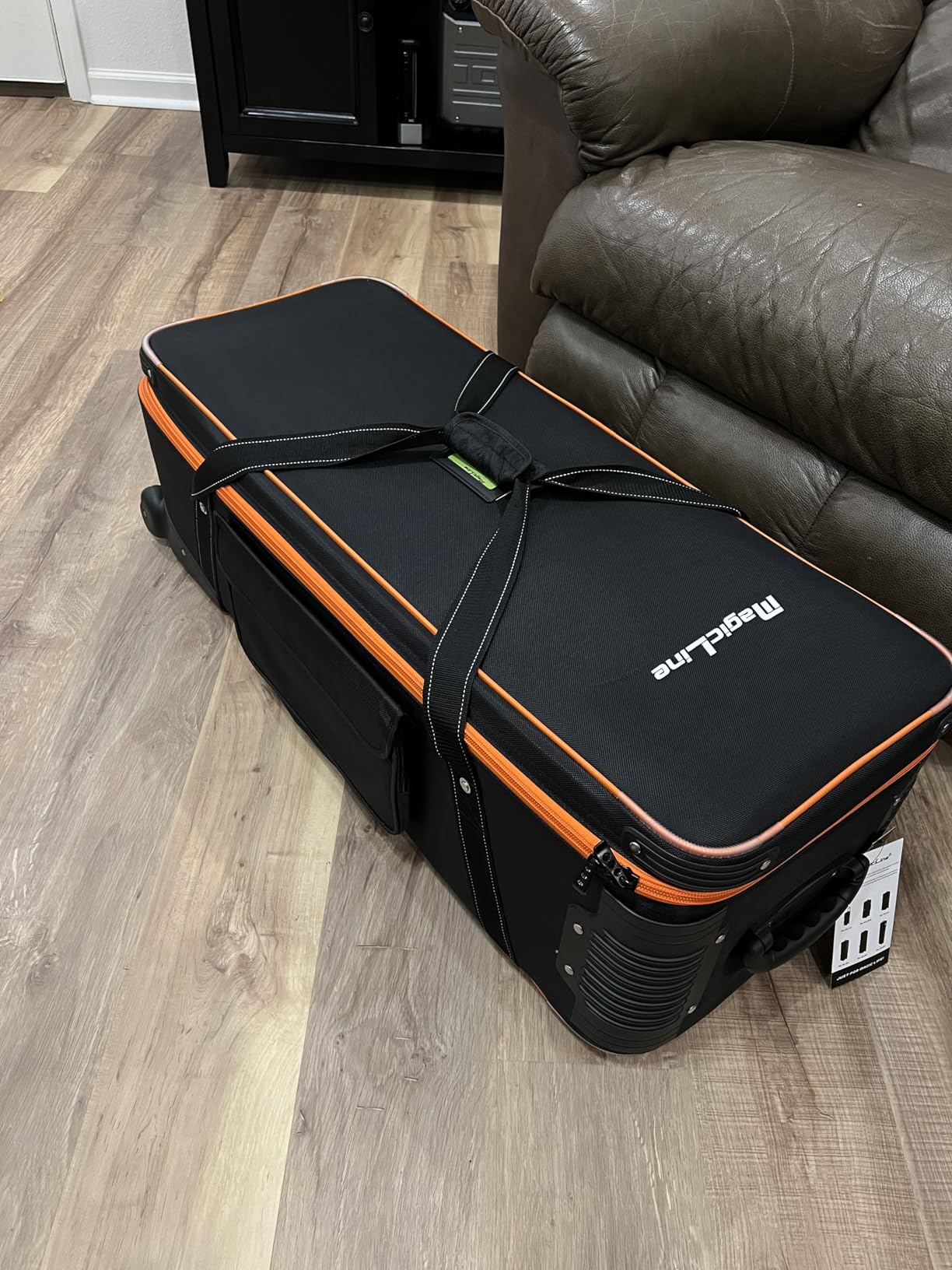 MagicLine Studio Equipment Trolley Case, Rolling Camera Bag, 39.4