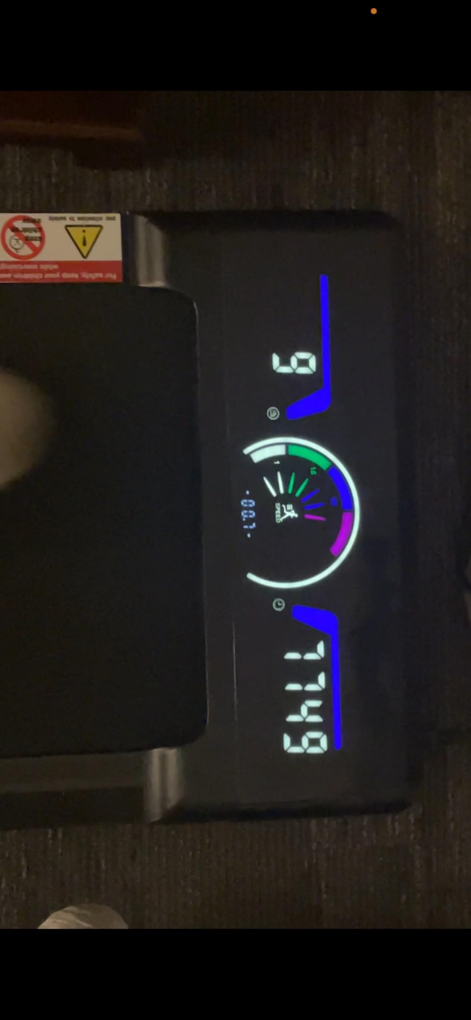 TRAILVIBER Walking Pad Treadmill with 12% 9-Level Auto Incline, 450 lbs Capacity RGB LED Screen, Bluetooth Speaker Under Desk Treadmill customer photo 1