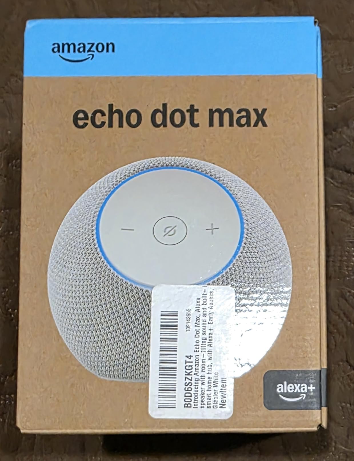 Echo Dot Max (newest model), Alexa speaker with room-filling sound and nearly 3x bass, Great for living rooms and medium-sized spaces, Designed for Alexa+, Amethyst customer photo 2