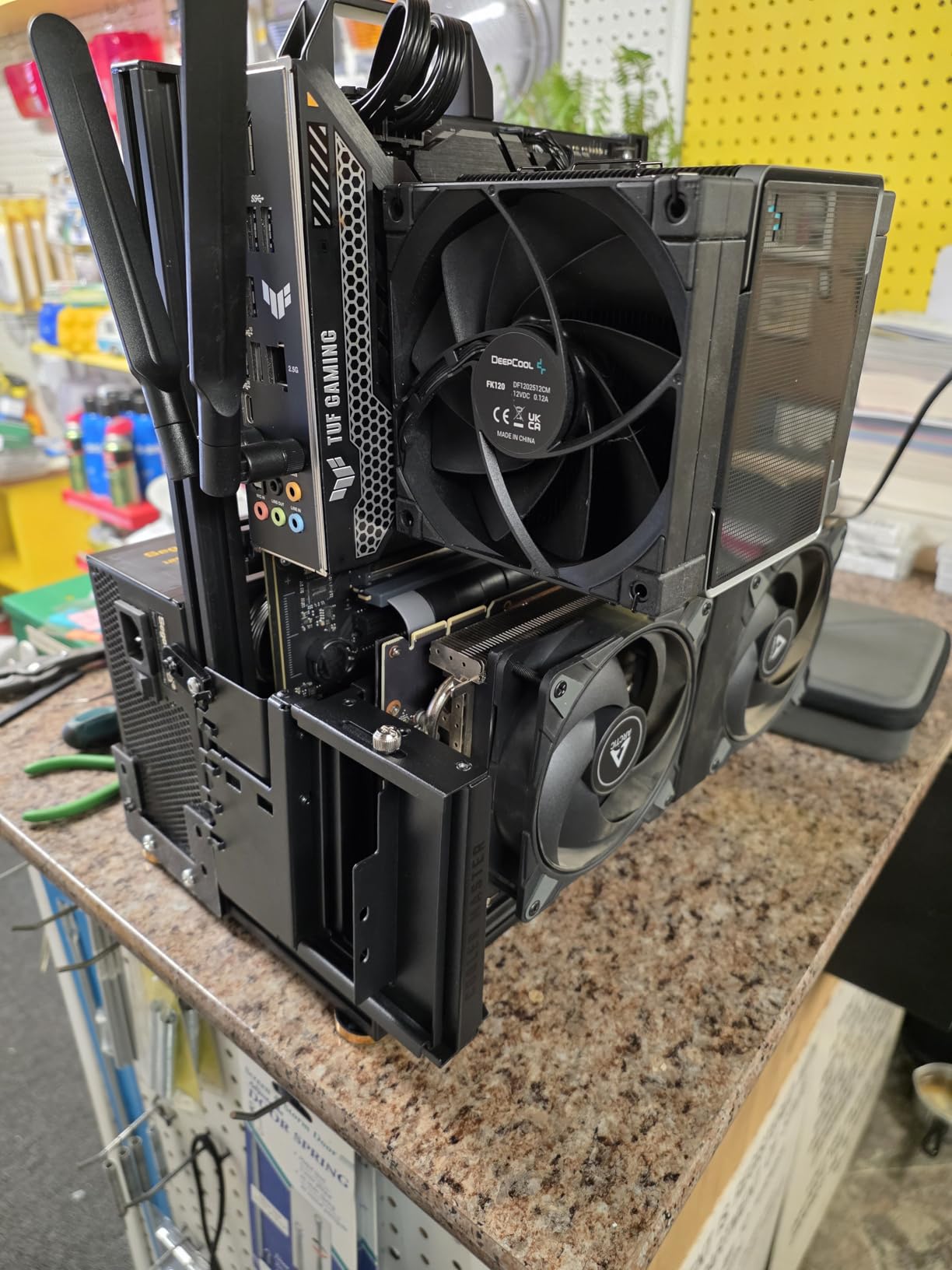 DIY Aluminium Pc Open Case Computer Chassis Test Bench Support Water Cooling Support Server Chassis Support Itx Matx ATX Eatx (ATX) customer photo 2