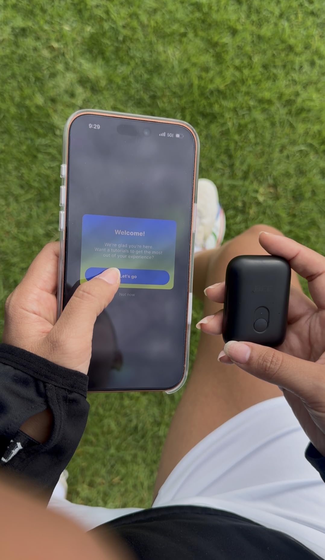 SOCCERBEE-BEE PRO 2 - Sports GPS Tracker & Vest for Outdoor Sports | 30days Trial Included & Subscription Required | Soccer Training Equipment | Fitness Tracker customer photo 1
