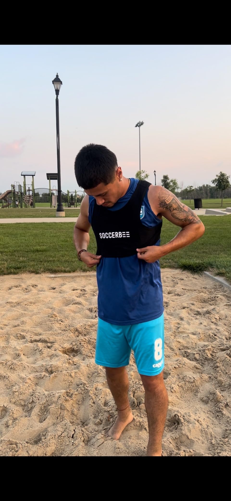 SOCCERBEE-BEE PRO 2 - Sports GPS Tracker & Vest for Outdoor Sports | 30days Trial Included & Subscription Required | Soccer Training Equipment | Fitness Tracker customer photo 2
