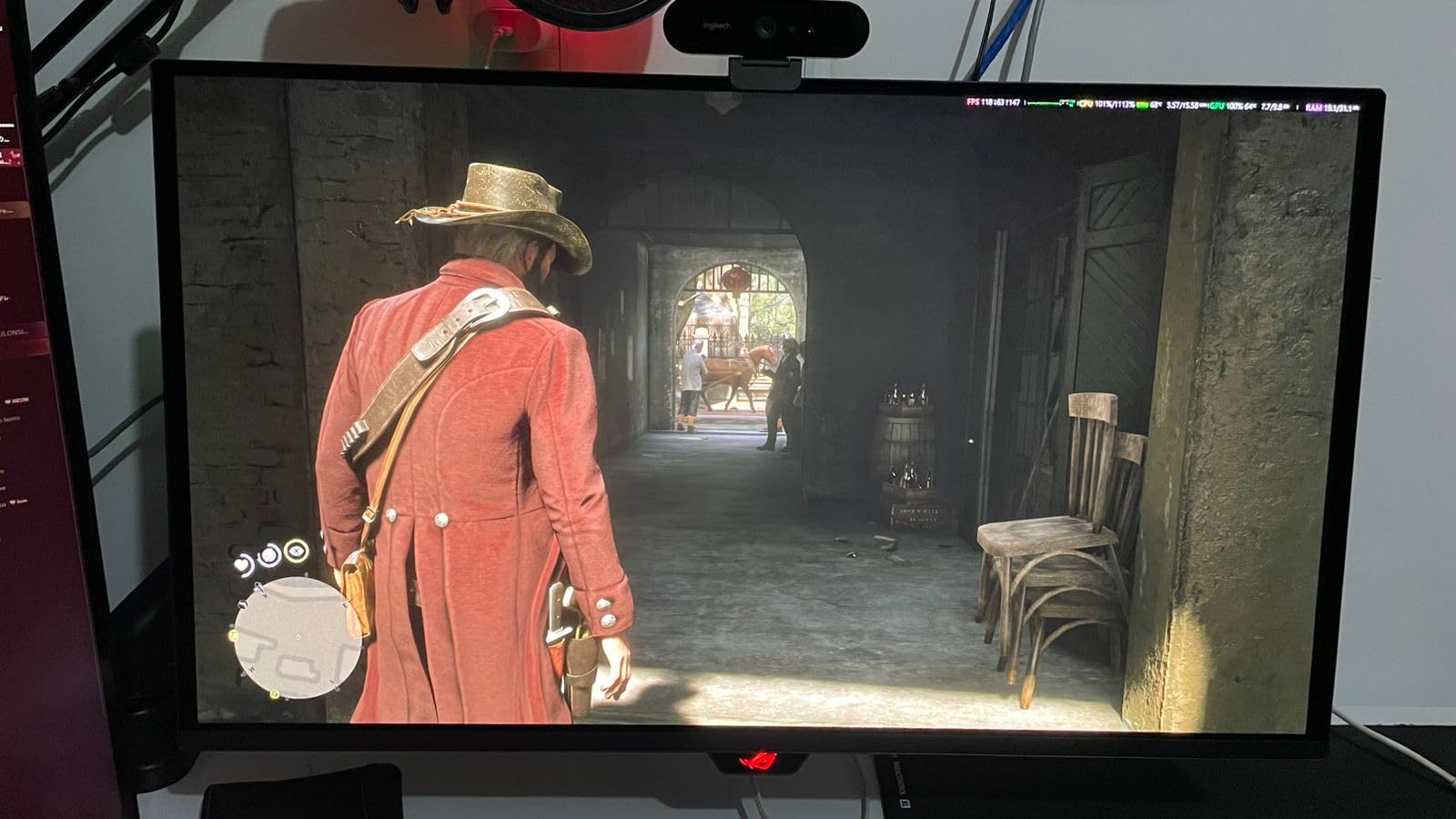 ASUS ROG Strix 26.5 inch 1440P QD-OLED Gaming Monitor (XG27ACDNG) - QHD (2560x1440), 360Hz, 0.03ms, Custom Heatsink, OLED Care+, G-SYNC Compatible, 99% DCI-P3, DisplayWidget, AI Gaming, 3yr Warranty customer photo 2