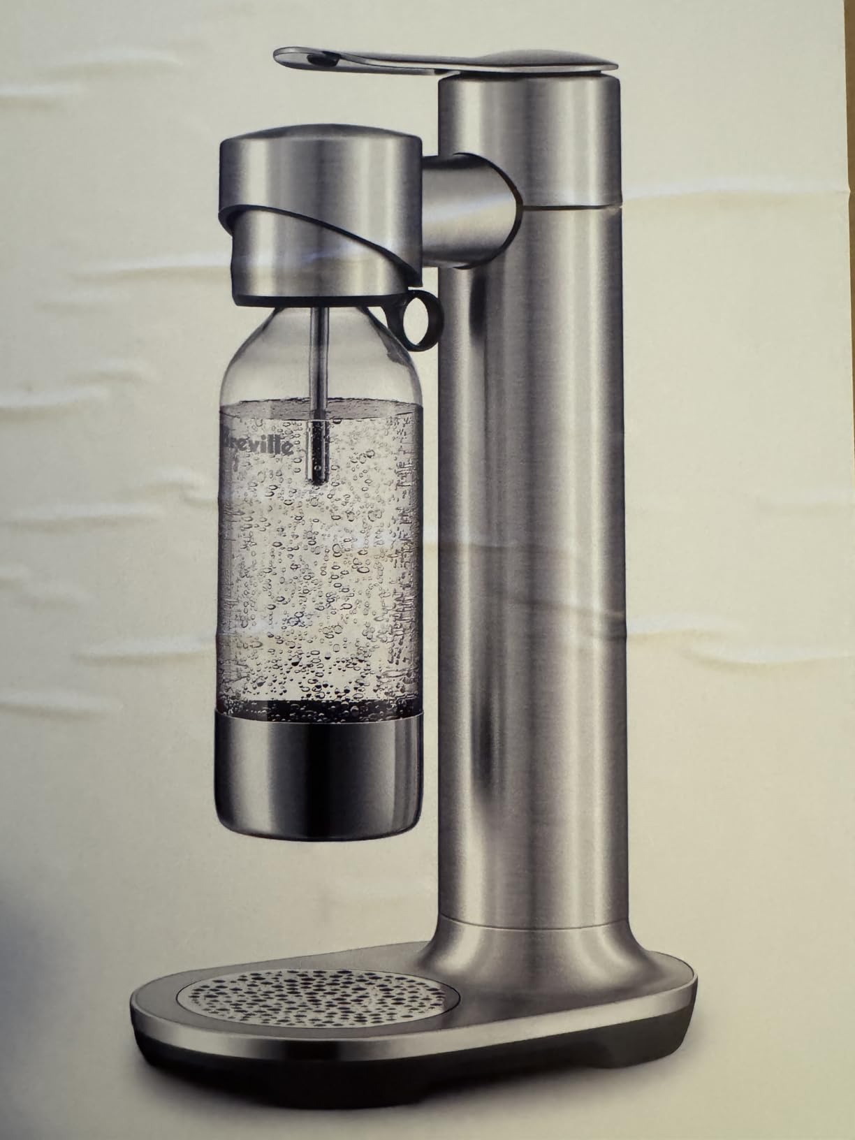 Breville BCA600BSS InFizz Aqua Sparkling Water Maker, Brushed Stainless Steel customer photo 2