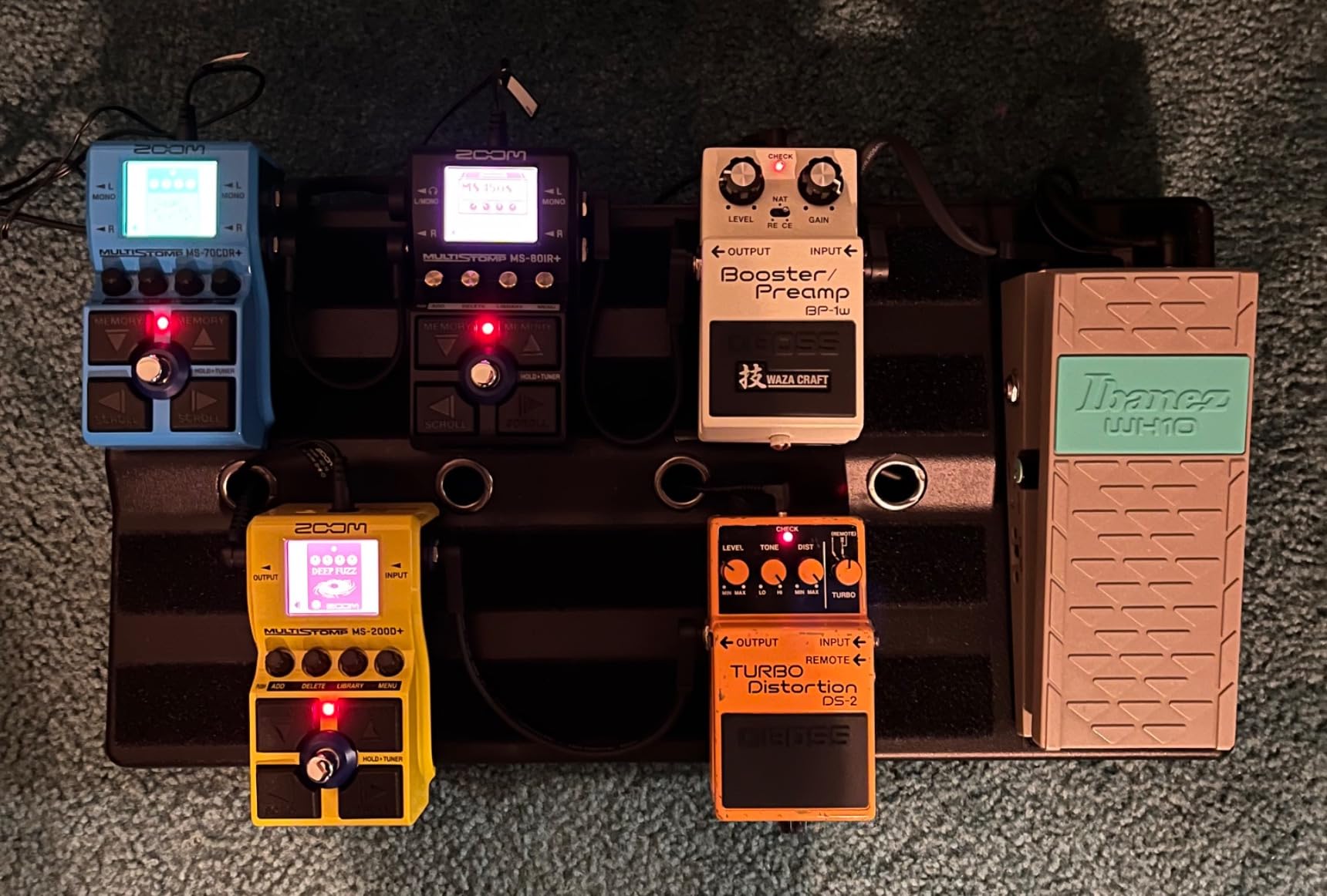 Zoom MS-80IR+ MultiStomp Amp & Cabinet Modeler Pedal with IR Loader customer photo 1
