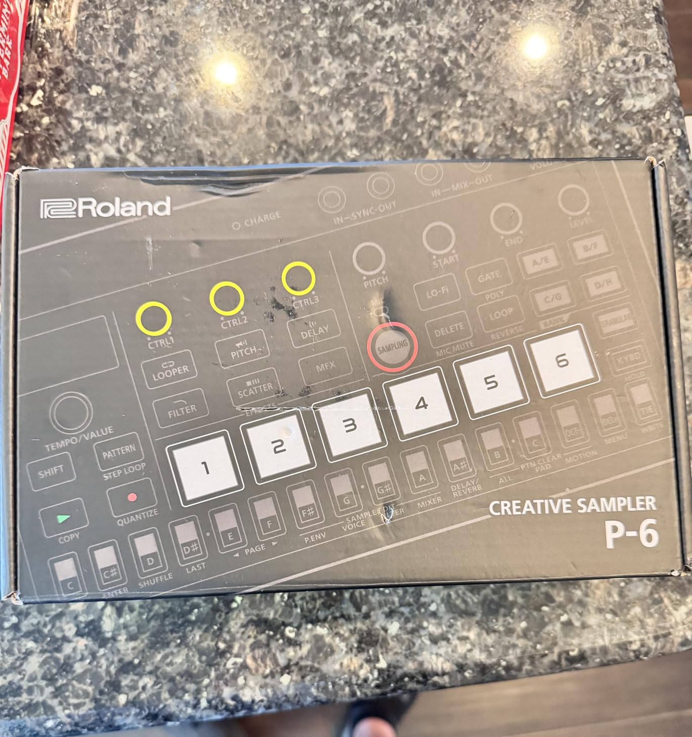 Roland AIRA Compact P-6 Creative Sampler with Granular Sound Design customer photo 2