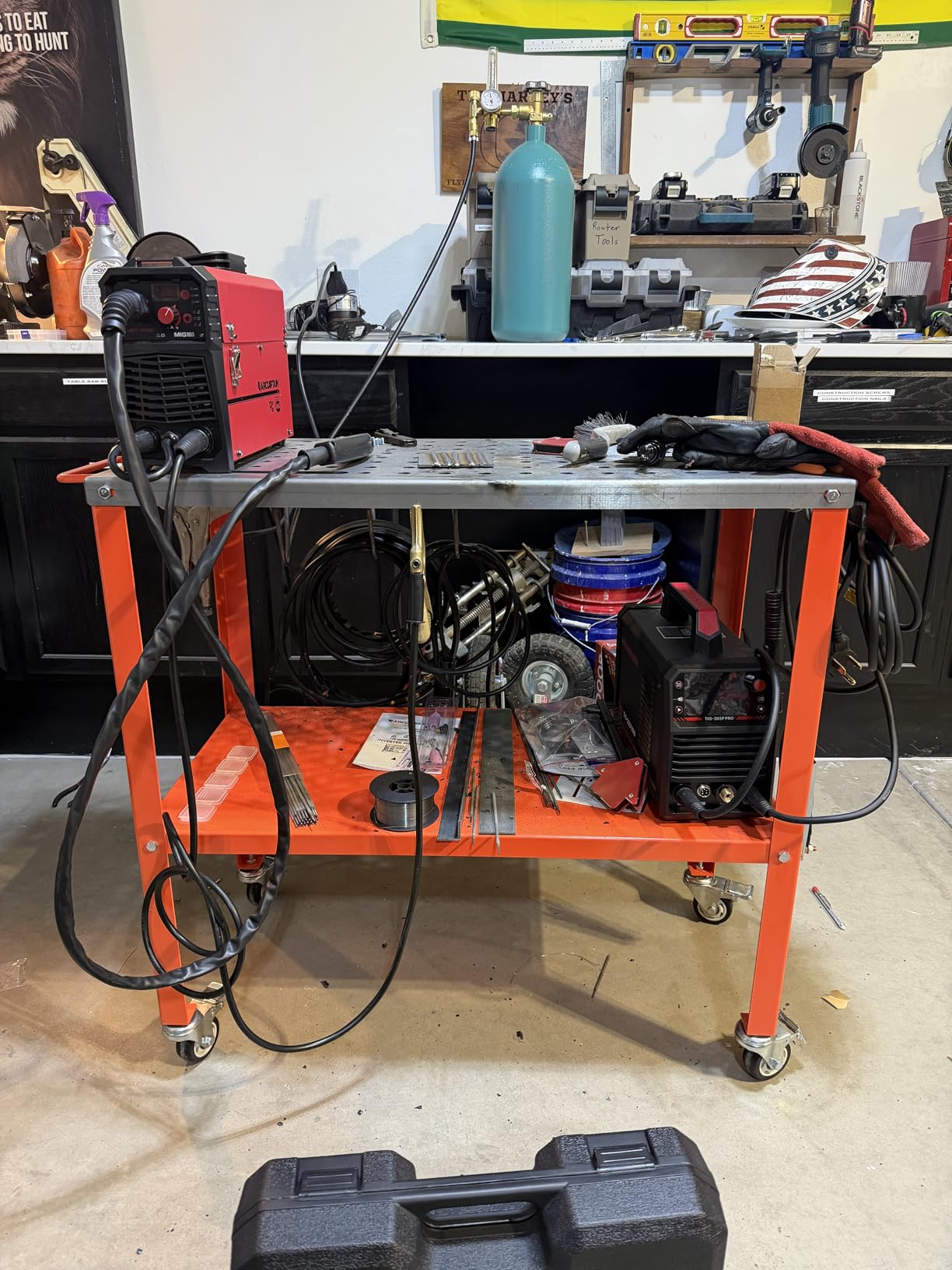 ARCCAPTAIN 160A MIG Welder 110V 220V 4 in 1 Welding Machine Gas MIG, Gasless MIG Flux Core Welder, Lift TIG, MMA Stick Welder, Welder Machine with Synergy for Beginner IGBT Inverter Portable Welder customer photo 2