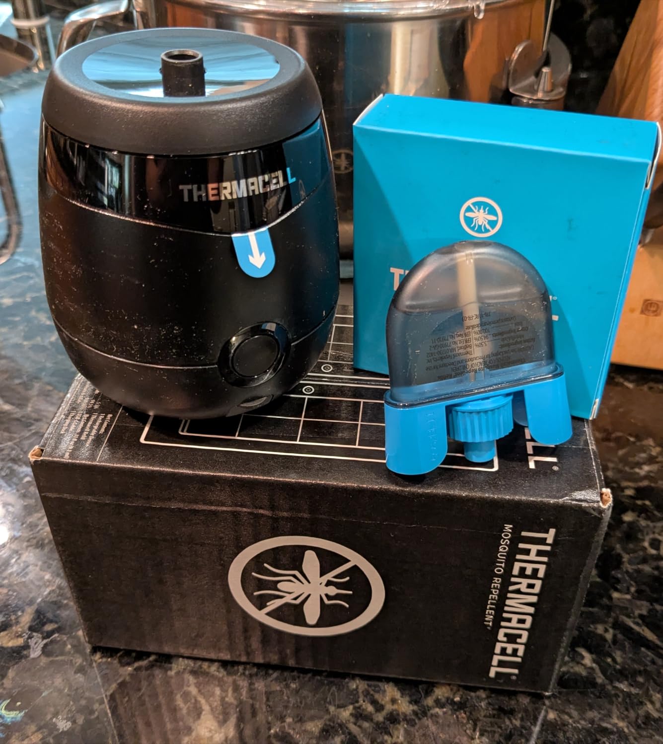 E-Series Rechargeable Mosquito Repeller with 20' Mosquito Protection Zone; Bug Spray Alternative; Scent Free customer photo 2