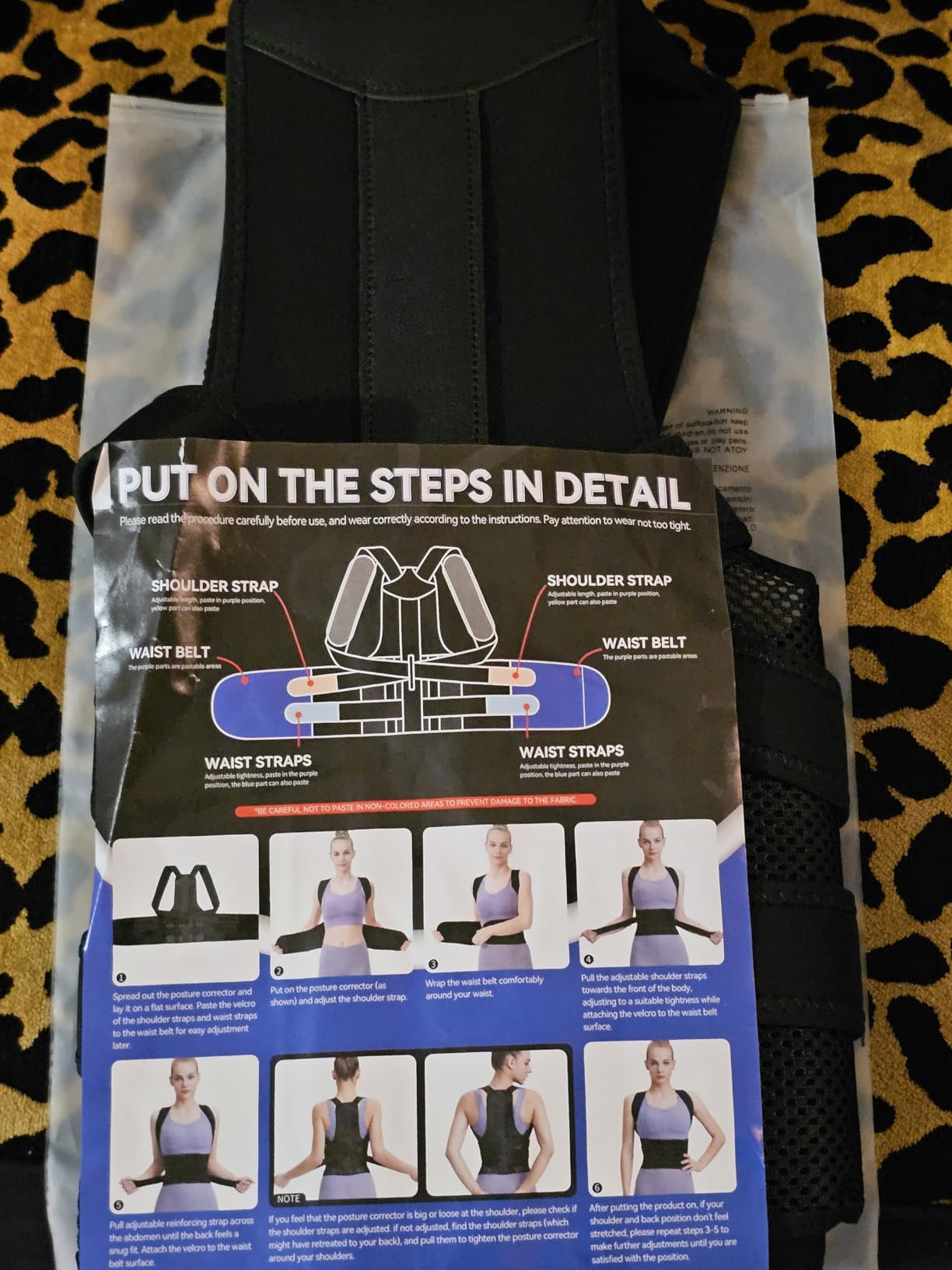 Posture Corrector for Women and Men, Full Back Brace Support, FSA&HSA Eligible, Adjustable Shoulder Straightener for Improving Back Posture, Relief for Upper and Lower Back, Lumbar, Neck Pain customer photo 1