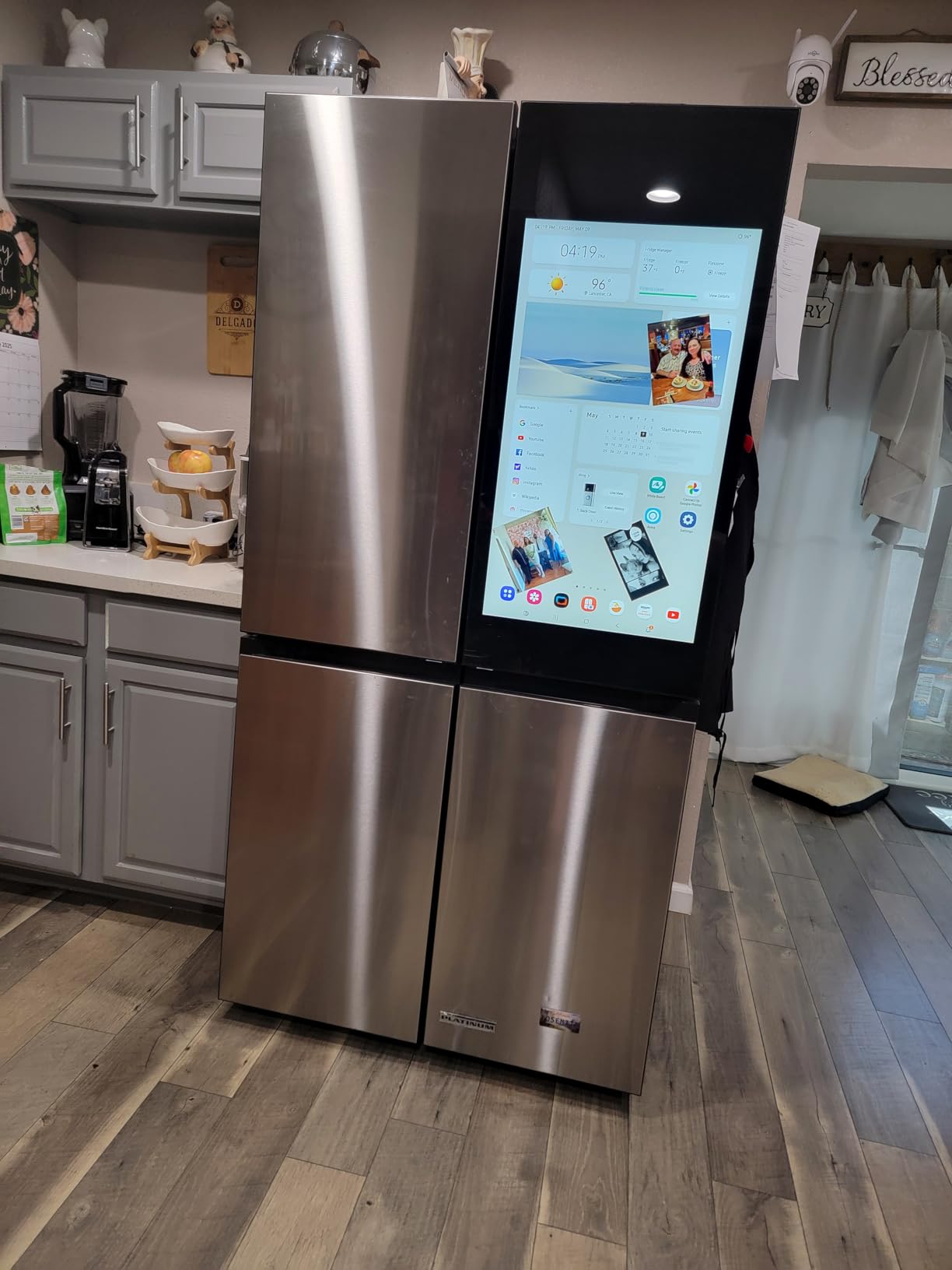Samsung RF29DB9900QD 29 Cu. Ft. Stainless 4-Door French Door Smart Refrigerator customer photo 1