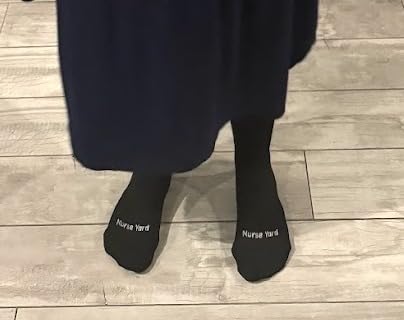 Compression Socks for Nurses - 20-30mmHg Graduated Compression, Zero-Toe, For Medical Staff, Nursing, Athletic Support - 1 Pair customer photo 1