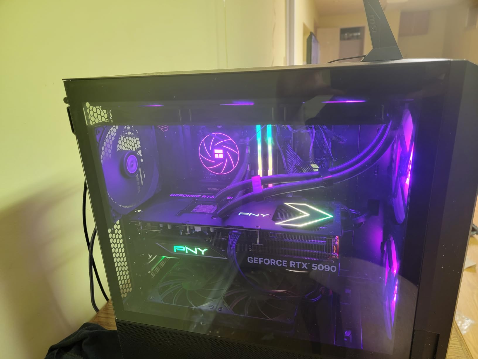 Thermalright Aqua Elite 360 ARGB Liquid CPU Cooler, 360 AIO Cooling Row Size, 3 x 120mm PWM Fans, Computer CPU Cooler,for AMD:AM4/AM5, Intel LGA1851/1150/1151/1200/2011/1700 customer photo 1