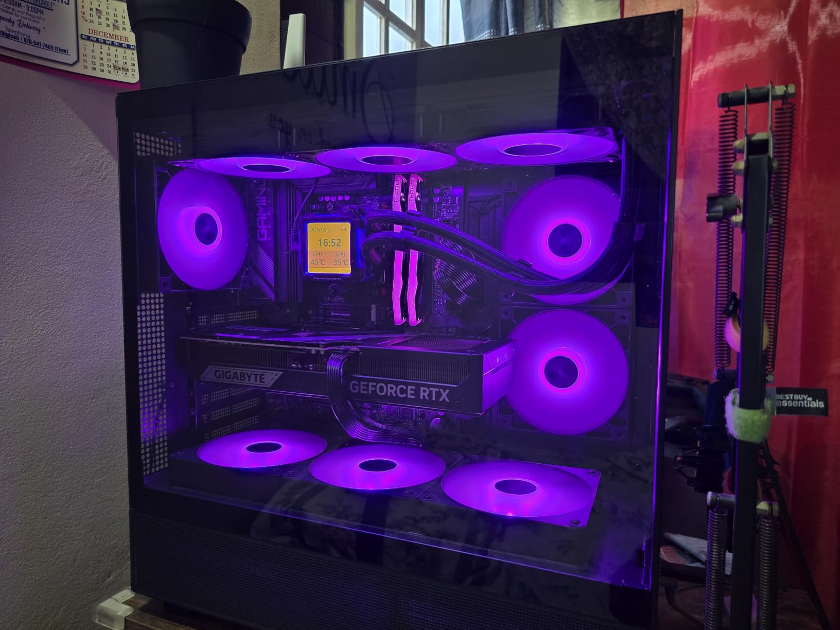 Thermaltake Toughpower GT 850W ATX 3.1 Standard Power Supply; 80 Plus Gold Efficiency; Smart Zero Fan; Native 450W PCIe 5.1 Connector; PS-TPT-0850FNFAGU-3; 5 Year Warranty customer photo 1