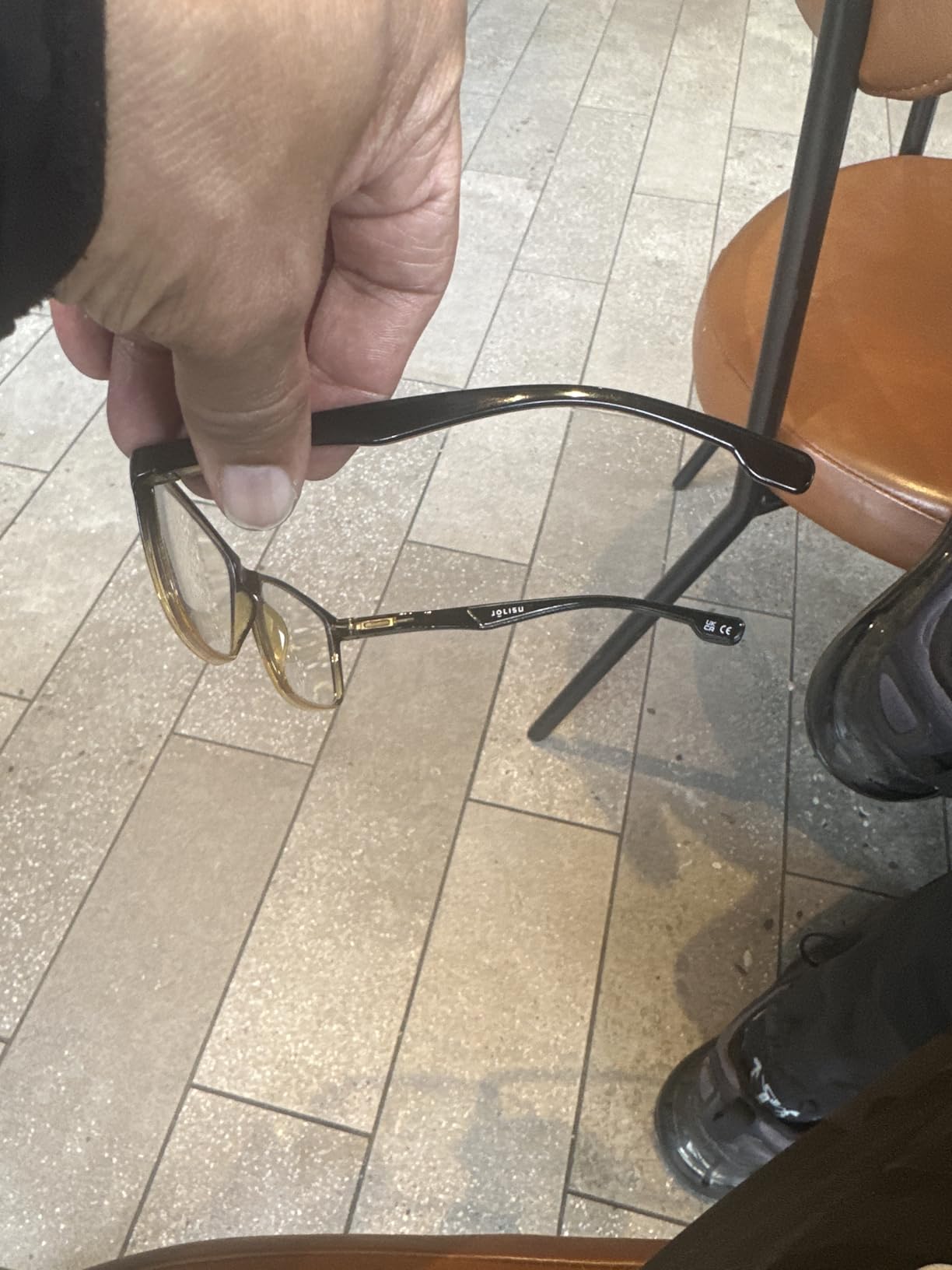 4 Pack Reading Glasses Men Blue Light Blocking with Spring Hinge, Anti Eyestrain/UV Large Wide Square Computer Readers customer photo 2