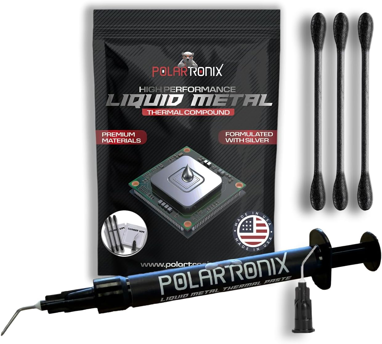 METALLIQ Liquid Metal Thermal Paste (1g) for PS5, Extreme CPU & GPU Cooling, Overclocking, and Xbox - Premium Alloy Made in Germany customer photo 1