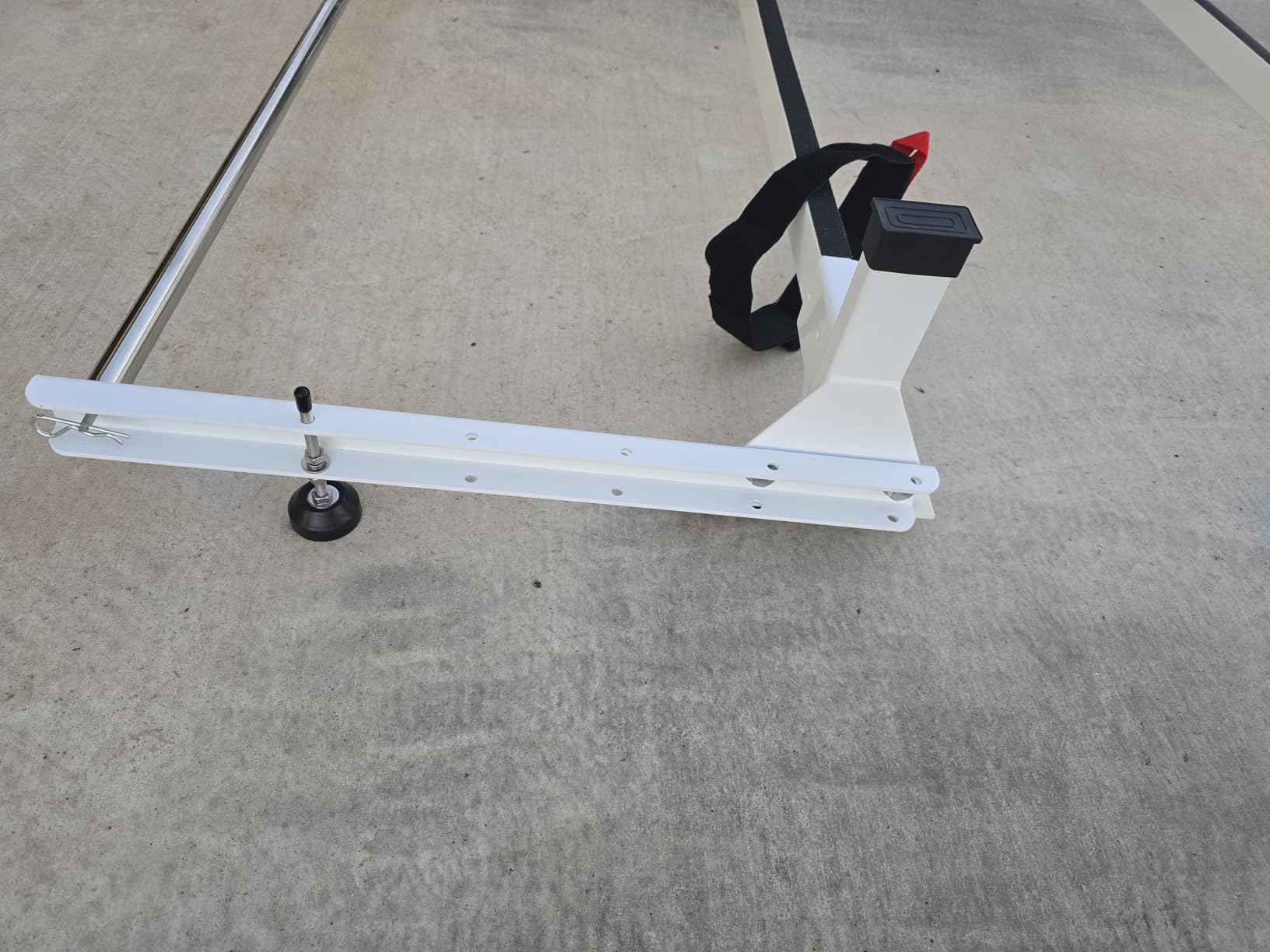 MELIPRON Van Roof Ladder Rack with Rear Roller Fits for 2013-2025 RAM ProMaster, Steel Cargo Van Rack with Anti-Rust Coating, Ideal for Transporting Ladders, Pipes customer photo 1