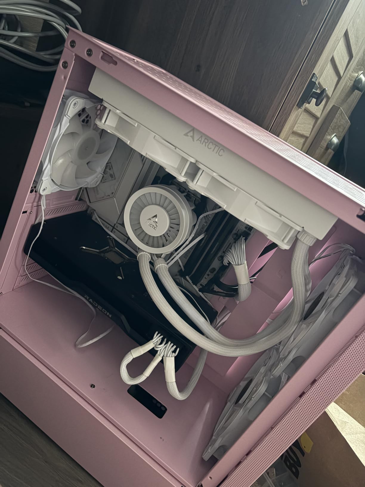 ARCTIC Liquid Freezer III Pro 240 A-RGB - 240 mm AIO CPU Cooler, Water Cooling, 38 mm Radiator, PWM Pump, VRM Fan, for AMD AM5/AM4, Intel LGA1851/1700 Contact Frame - Black customer photo 2