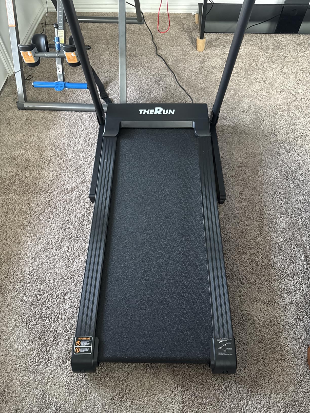 THERUN Incline Treadmill, 0-12% Incline Treadmill for Running and Walking, 300 lbs Weight Capacity, Wide Belt, 3.0HP, 18