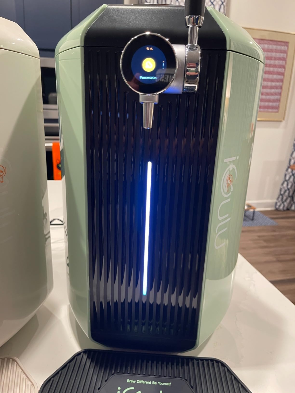iGulu F1 Automated Home Brewer, Fermentech Control 3.8L - 35F-104F Temp, 24 psi Pressure, Crafts Beer, Kombucha, Cider, Wine, Smart System for Beginners & Experts (Creamy White) customer photo 1