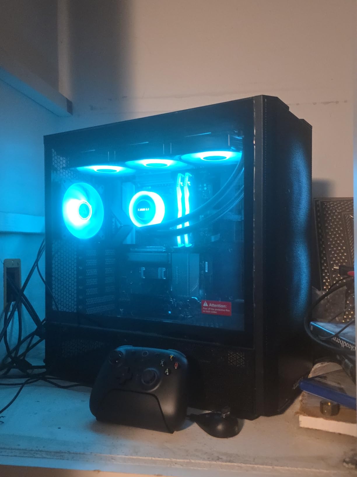 Lian Li Galahad II Lite ARGB Liquid CPU Cooler - 360mm Radiator - Low-Noise - Quick Installation - Daisy-Chain - 3X 28mm Thick ARGB Fans - AMD® AM5,AM4/ Intel® LGA 1851/1700 (GA2L36RB) customer photo 2