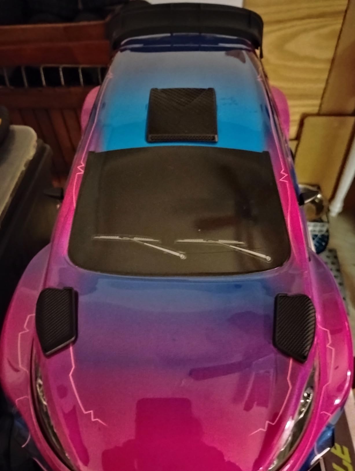 CROBOLL RLAARLO 1/10 Brushless Carbon Fiber RC Drift Cars for Adults with Gyro, Max 50 mph Fast RC Rally Car, 4x4 customer photo 1