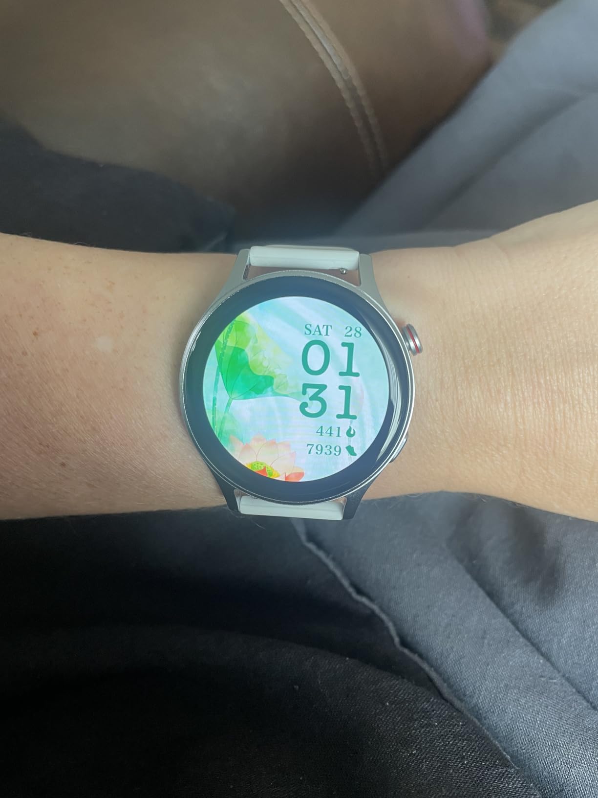 Smart Watch for Men Women, Answer/Make Call, 1.32'' AMOLED Ultra-Clear Screen Fitness Tracker with Heart Rate/Sleep/SpO2 Monitor, Smartwatch for iPhone/Samsung/Android, 110 Sport Mode, 3ATM Waterproof customer photo 2
