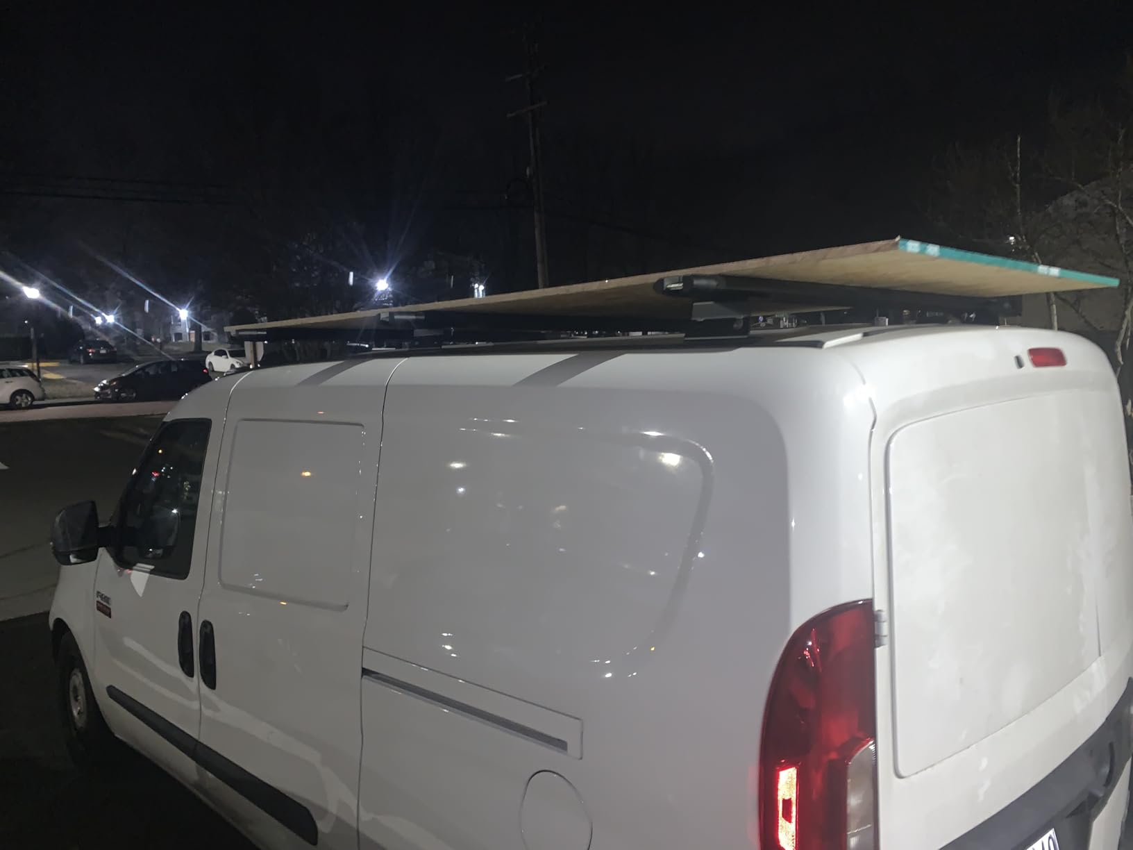 MELIPRON Aluminum Van Roof Rack Fit for Ford Transit Connect, RAM Promaster City, Nissan NV200, Chevy City Express, 53