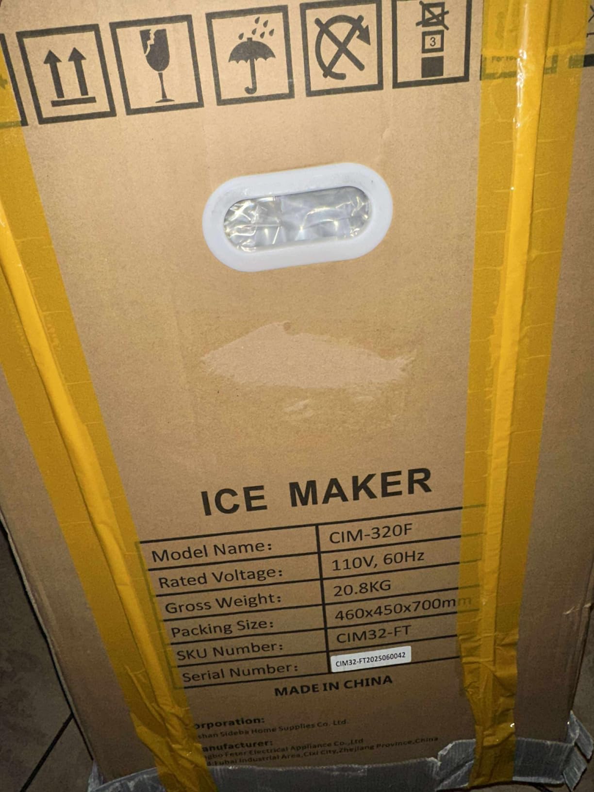 90LBS/24H Commercial Ice Maker Machine, Undercounter or Freestanding Stainless Steel Ice Machine with 25LBS Storage, 32 Cubes/Cycle, Self-Cleaning & Quiet Operation for Home, Bar, Restaurant customer photo 2