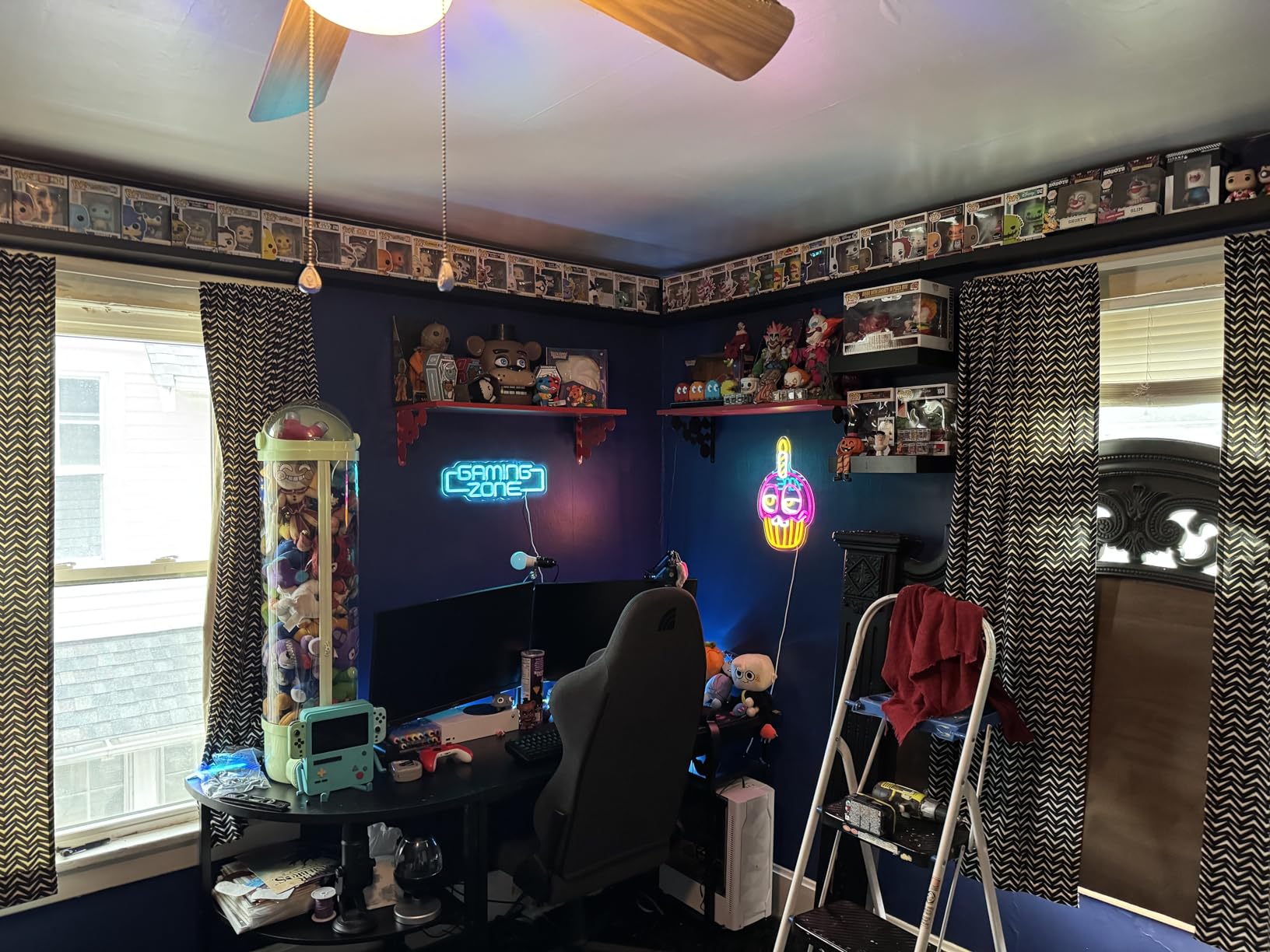 Gaming Zone Neon Sign,Game Zone Neon Sign for Teens Gamer Room Decor,Gaming Light Neon Sign for Gaming Wall Decor,Led Neon Gaming Sign for Gamer Gifts Boys customer photo 1
