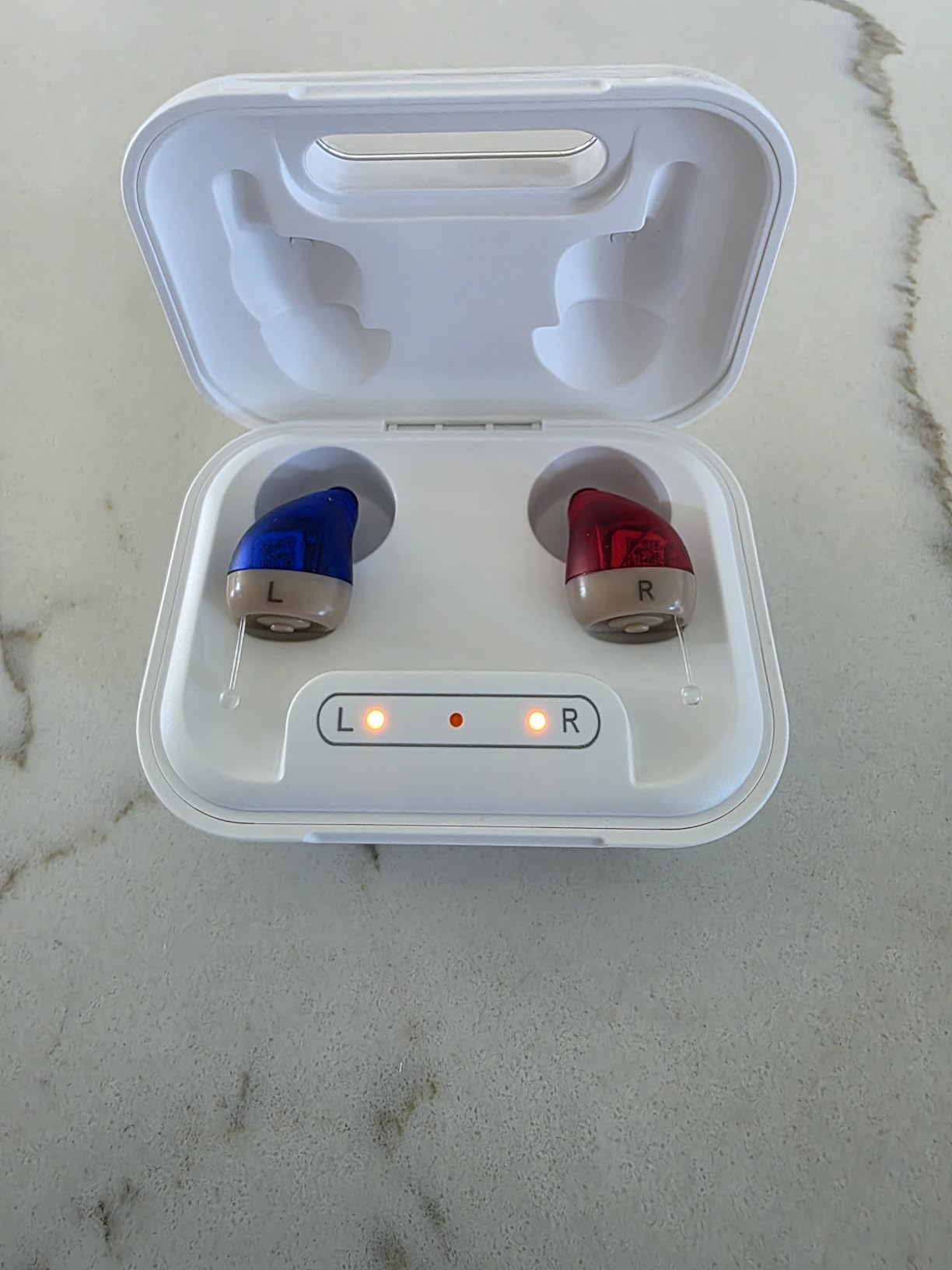 Pro Rechargeable Hearing Aids for Seniors with Hearing Loss, Smart Noise Reduction Chip for Crystal-Clear Sound, Ultra-Comfort Fit, Super-Mini & Auto On/Off customer photo 1